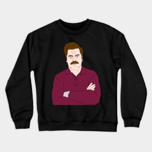 Ron Swanson Crewneck Sweatshirt